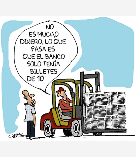 Caricatura: Montacarga