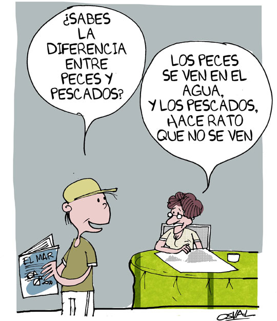 Caricatura: Peces