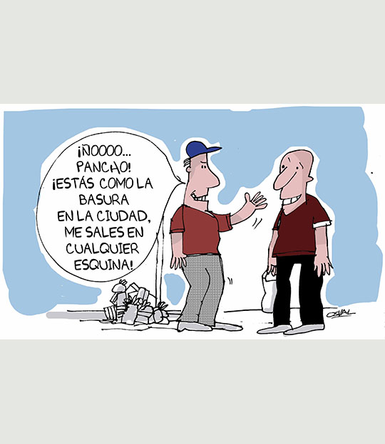 Caricatura: Basura