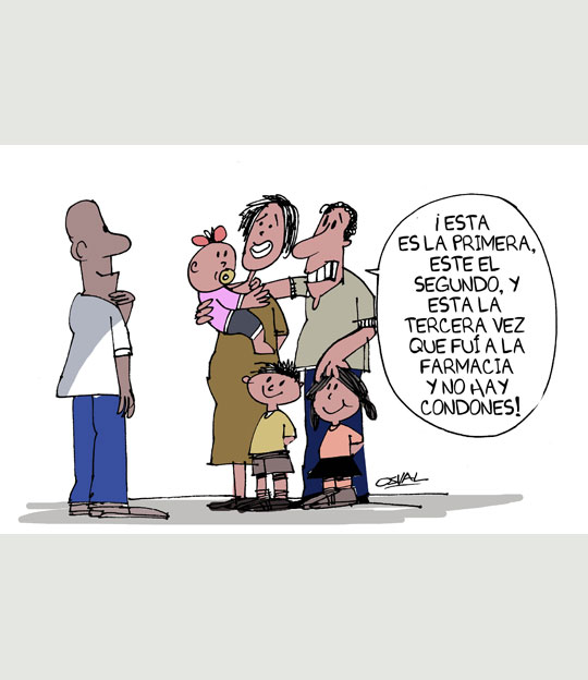Caricatura: Condones
