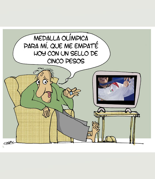 Caricatura: Olímpico