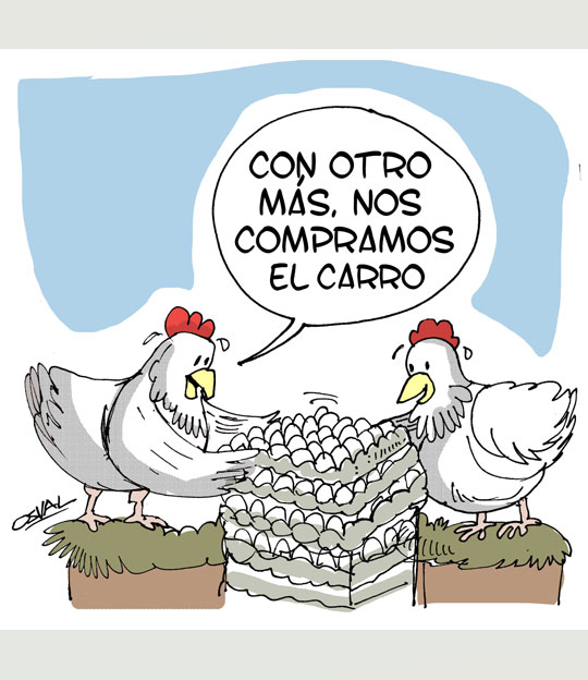Caricatura: Contando