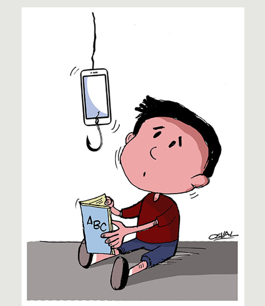 Caricatura: Anzuelo