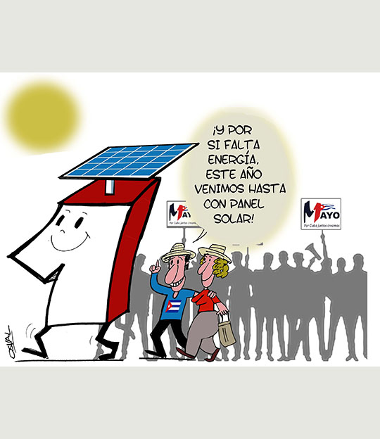 Caricatura: Primero de Mayo
