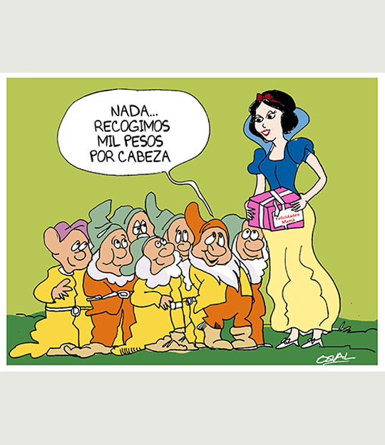 Caricatura: Madre