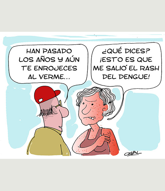 Caricatura: El rash