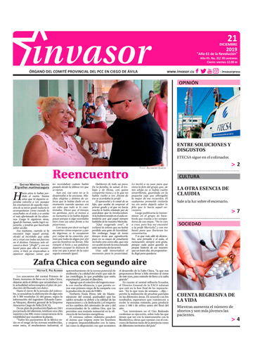 Periódico Invasor Año 41. No. 22