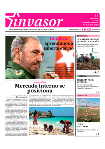 Periódico Invasor Año 41. No. 18