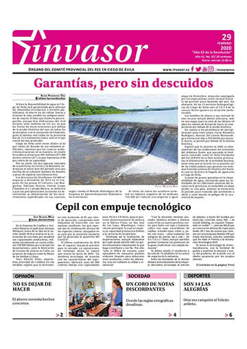 Periódico Invasor Año 41. No. 32