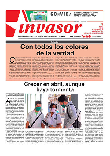 Periódico Invasor Año 41. No. 37