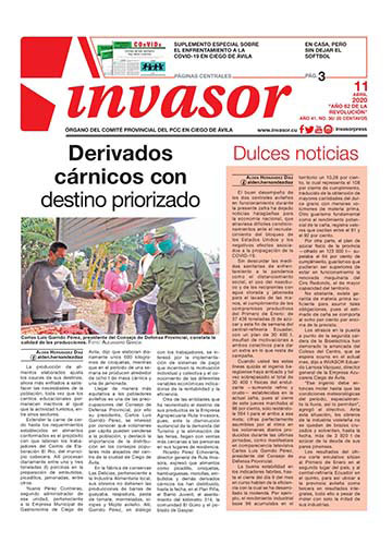 Periódico Invasor Año 41. No. 38