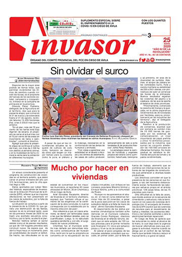 Periódico Invasor Año 41. No. 40