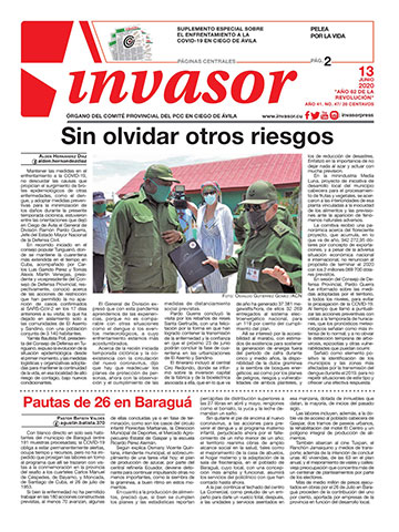 Periódico Invasor Año 41. No. 47