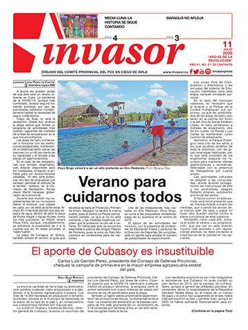 Periódico Invasor Año 41. No. 51