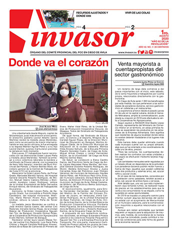 Periódico Invasor Año 42. No. 1