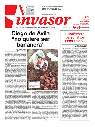 Periódico Invasor Año 42. No. 14