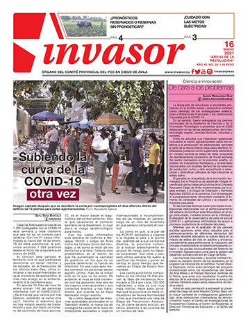 Periódico Invasor Año 42. No. 25