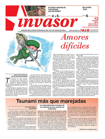 Periódico Invasor Año 42. No. 29
