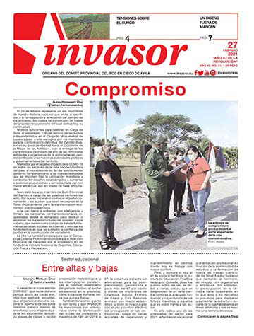 Periódico Invasor Año 42. No. 31