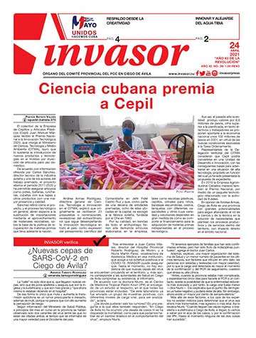 Periódico Invasor Año 42. No. 39