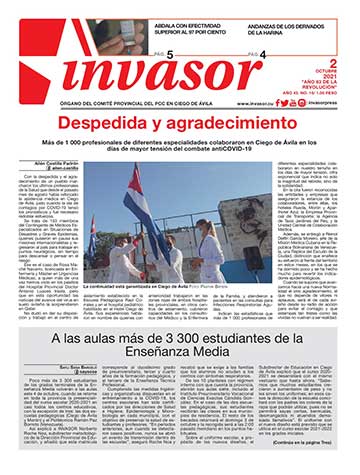 Periódico Invasor Año 43. No. 10v