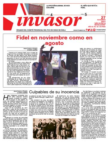 Periódico Invasor Año 43. No. 18