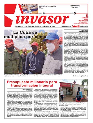 Edicion impresa 5 de marzo de 2022