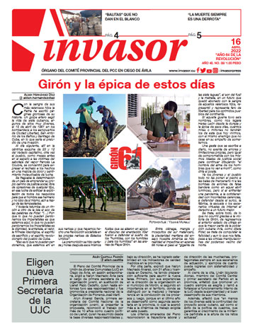 Periódico Invasor Año 43. No. 38