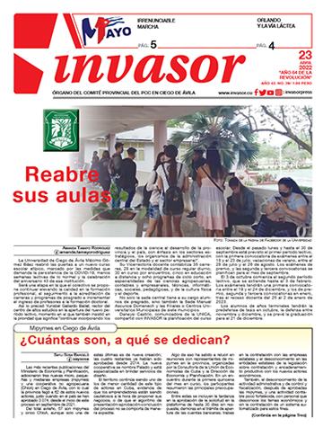 Edición impresa 23 de abril de 2022