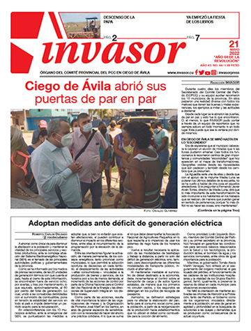 Edicion impresa 21 de mayo de 2022