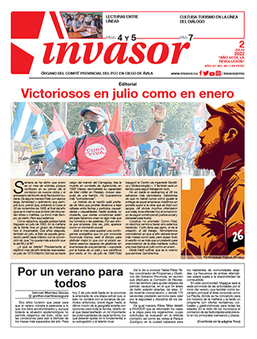 Periódico Invasor Año 43. No. 49