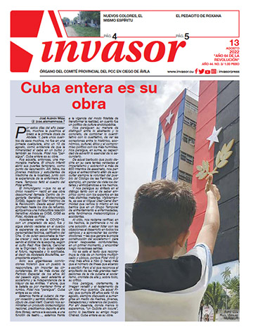 Edición impresa 13 de agosto de 2022