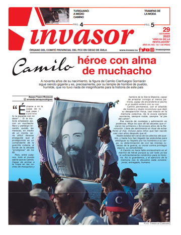 Edición impresa 29 de octubre de 2022