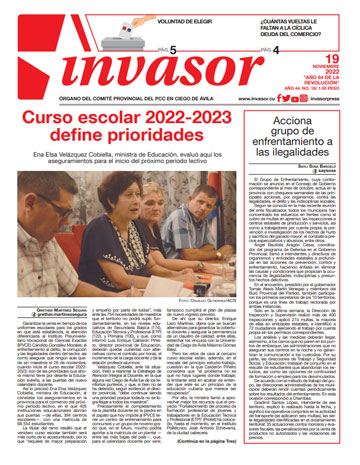 Edición impresa 19 de noviembre de 2022