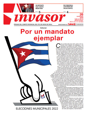 Edición impresa 26 de noviembre de 2022