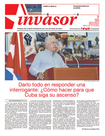 Edición impresa 7 de enero de 2023