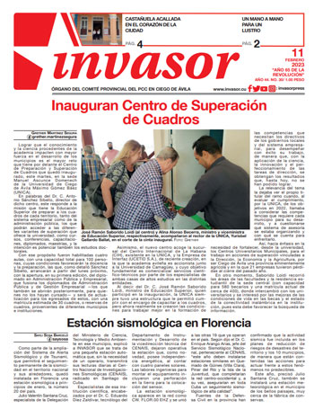 Edición impresa 11 de febrero de 2023