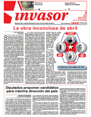 Edición impresa 8 de abril de 2023
