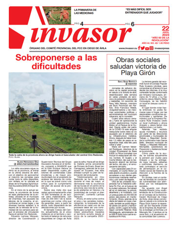Edición impresa 22 de abril de 2023