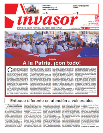 Edición impresa 29 de abril de 2023