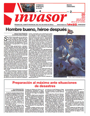 Edición impresa 20 de mayo de 2023