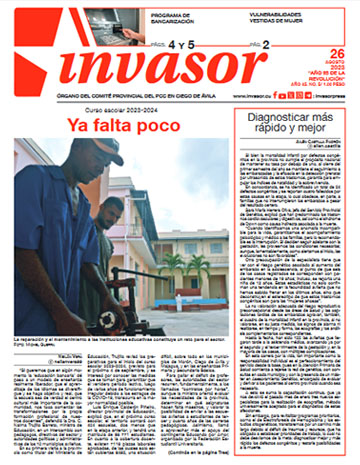 Edición impresa 26 de agosto de 2023