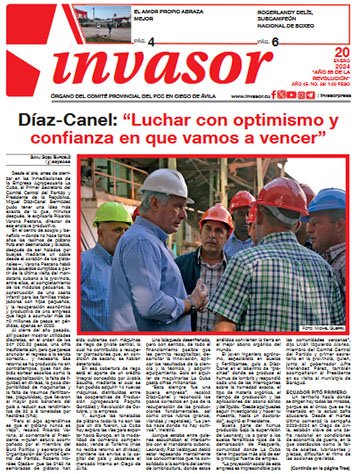 Edición impresa 20 de enero de 2024