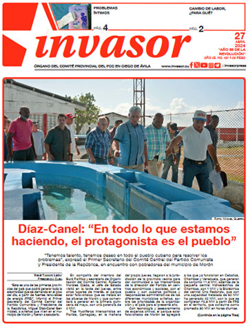 Edición impresa 27 de abril de 2024