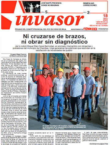Edición impresa 18 de mayo de 2024