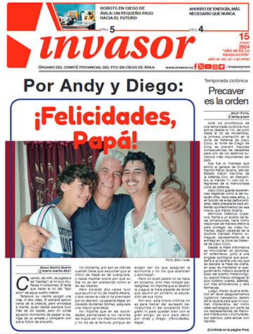 Edición impresa 15 de junio de 2024