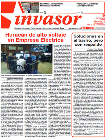 Edición impresa 9 de noviembre de 2024