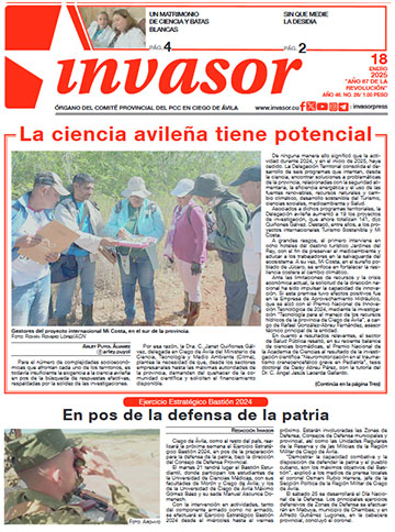 Edición impresa 18 de enero de 2025
