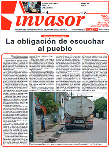 Edición impresa 1ro. de febrero de 2025