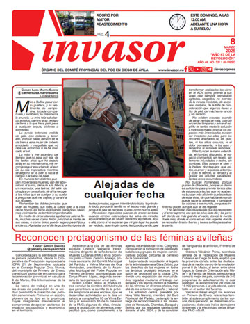 Edición impresa 8 de marzo de 2025